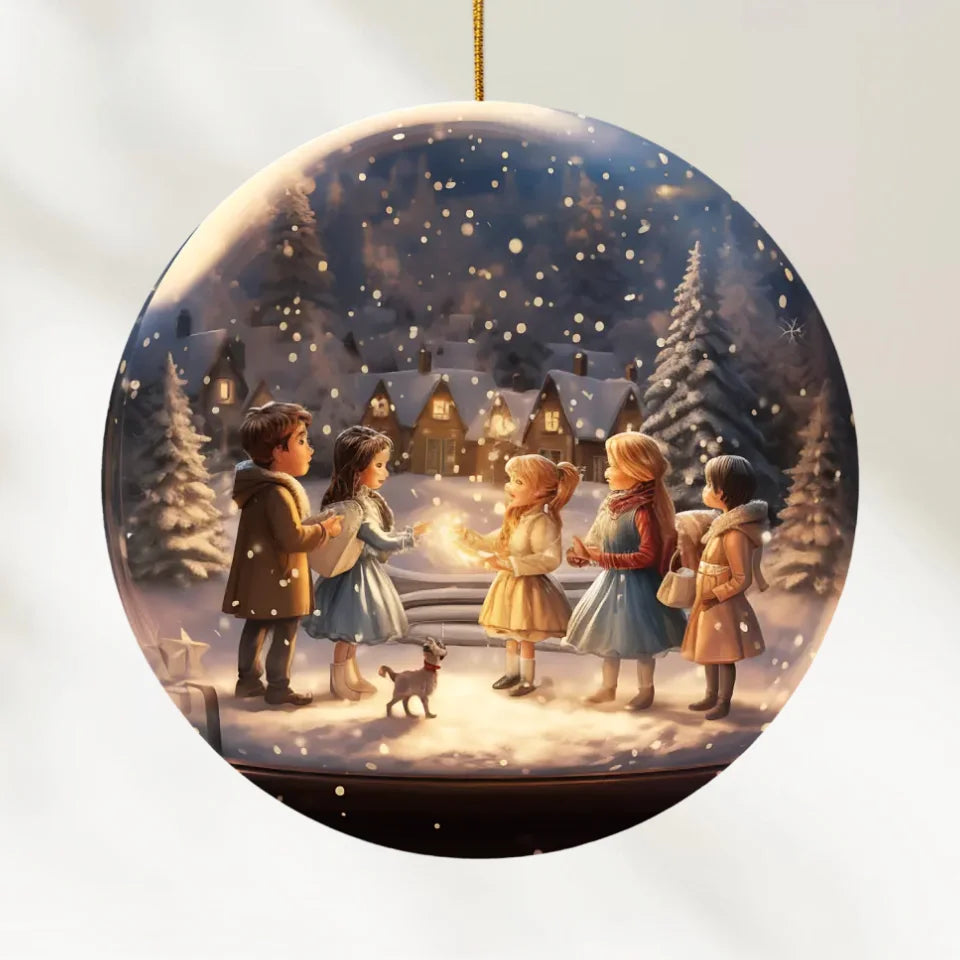 Customizable 3D Acrylic Christmas Ornaments – Christmas Decoration | Home Decor