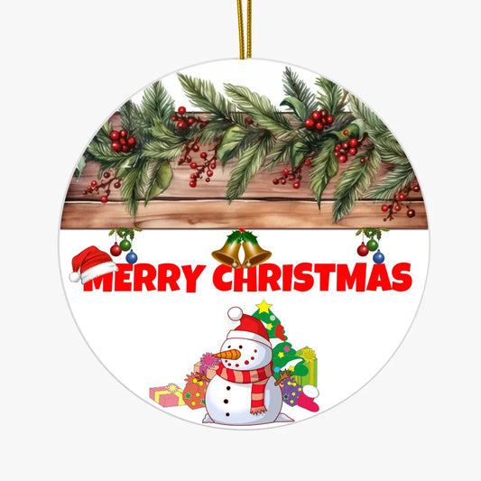 Ceramic Christmas Tree Ornament – Perfect Holiday Decoration