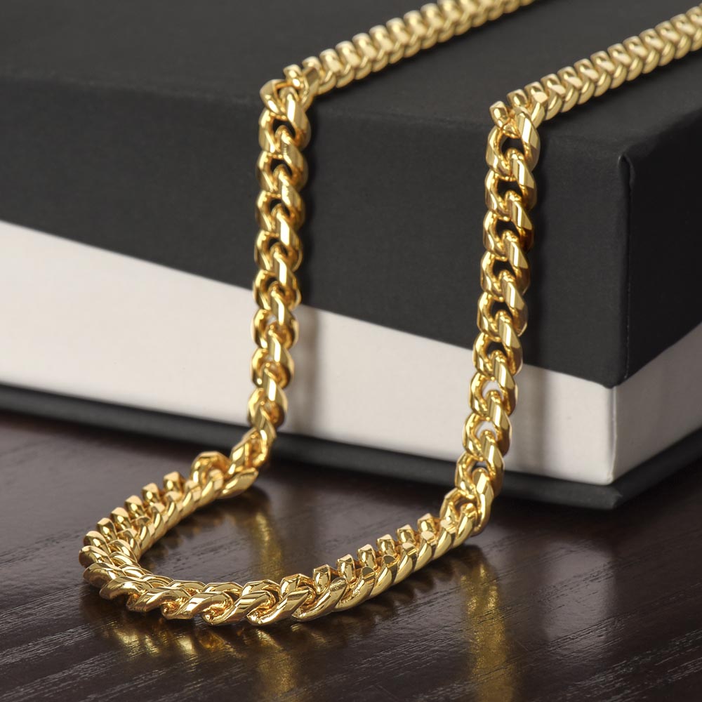 Classic Cuban Link Chain Necklace: Perfect Gift for Birthdays & Holidays – Adjustable, Stylish, and Timeless - Eshaarya